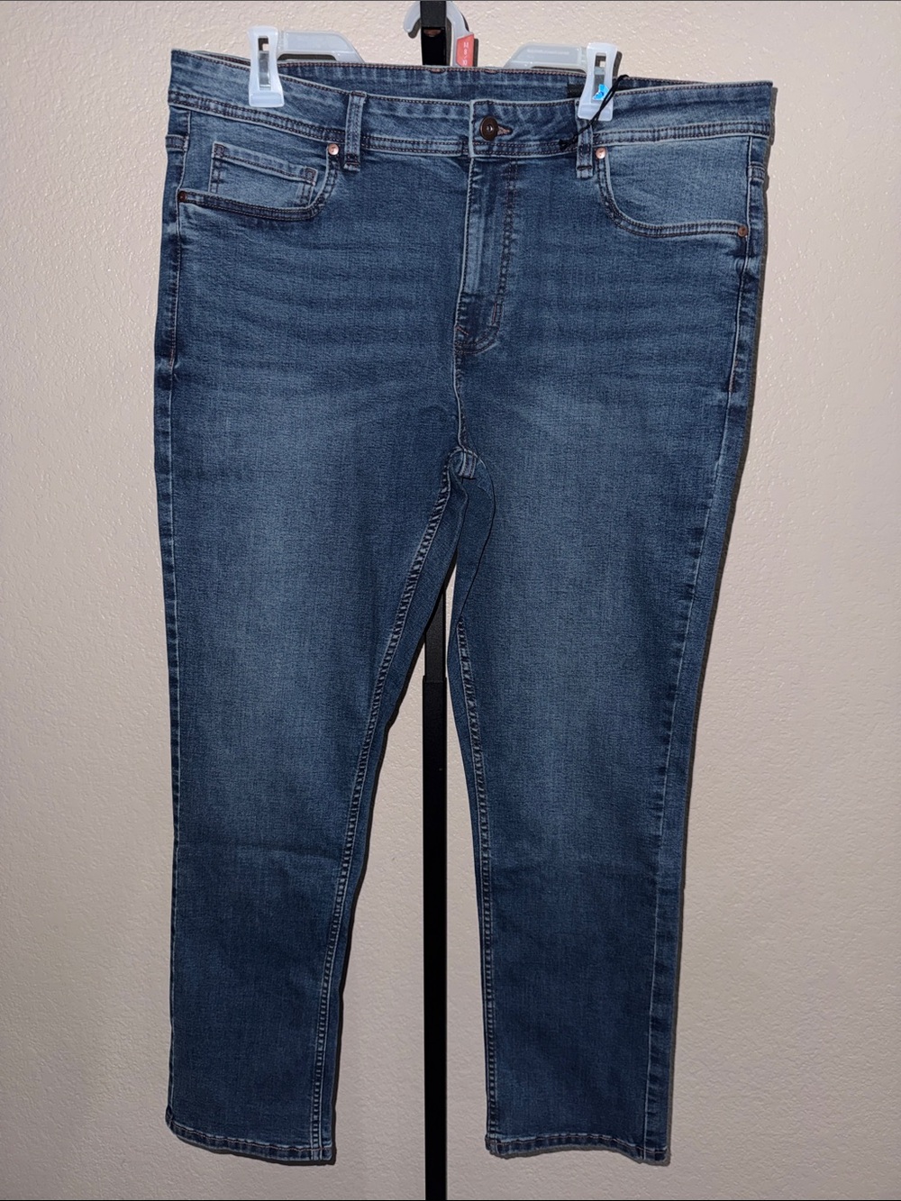 TPJ Men’s Slim Fit Jeans in Dark Blue Wash NWT MSRP $120 38x30